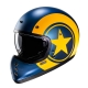 KASK MOTOCYKLOWY HJC V60 NYX BLUE YELLOW