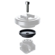 ADAPTER DO MODUŁU ANTYWIBRACYJNEGO SP CONNECT SPC+ SPROCKET ADAPTER BLACK