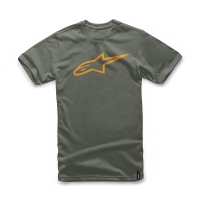 T-SHIRT ALPINESTARS AGELESS CLASSIC MILITARY ORANGE S