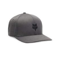 CZAPKA Z DASZKIEM FOX HEAD TECH FLEXFIT STEEL GREY L/XL