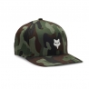 CZAPKA Z DASZKIEM FOX HEAD TECH FLEXFIT GREEN CAMO S/M