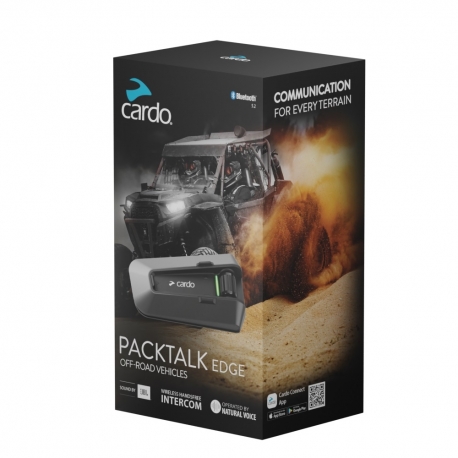 Cardo intercom Packtalk Edge ORV Single