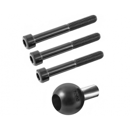 RAM-B-367U Motorcycle Handlebar Clamp Base with M8 Bolts