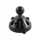 RAP-B-224-2U Twist-Lock™ Low Profile Suction Cup Ball Base