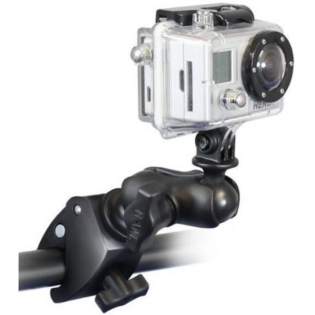 RAP-B-400-GOP1U Tough-Claw™ Double Ball Mount with Universal Action Camera Adapter