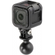 RAP-B-400-GOP1U Tough-Claw™ Double Ball Mount with Universal Action Camera Adapter