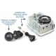 RAP-B-202U-GOP1 Action Camera Universal Ball Adapter