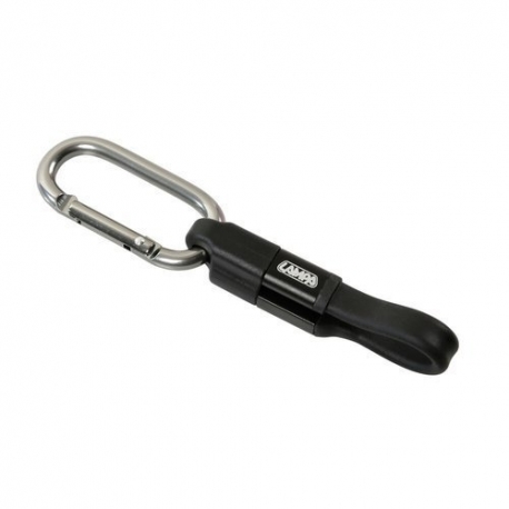 38918 Key chain with Usb Micro Usb cable, 10 cm - Blister 1 pc