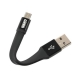 38918 Key chain with Usb Micro Usb cable, 10 cm - Blister 1 pc