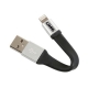 38919 Key chain with Usb Lightning cable, 10 cm - Blister 1 pc