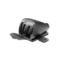 38827 Usb-Fix Trek 2, podwójna, wodoodporna ładowarka USB mocowana na śruby lub na taśmie - Ultra Fast Charge - 5400 mA - 12/24