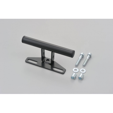 77437 MOUNT BAR 155MM Ø22.2MM BLACK HANDLE CLAMP MOUNT TYPE