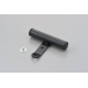 78031 MOUNT BAR 100MM Ø22.2MM BLACK MIRROR CLAMP MOUNT TYPE