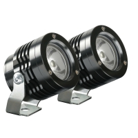 90533 - O-Lux, pair of auxiliary led lights, 12V - Black