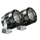90533 - O-Lux, pair of auxiliary led lights, 12V - Black