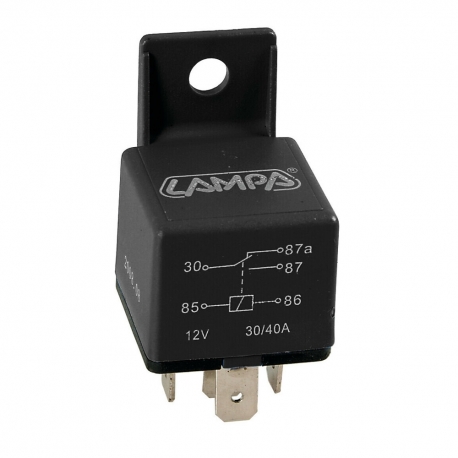 45501 Universal relay 5 pins - 12V - 40A