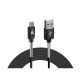 38921 USB Micro USB - 200 cm - Czarny