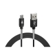 38921 USB Micro USB - 200 cm - Czarny