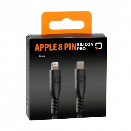 91783 Silicon cable Usb Type C Apple 8 Pin - 20 cm