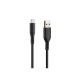 91786 Silicon cable Usb A Usb Type C - 20 cm