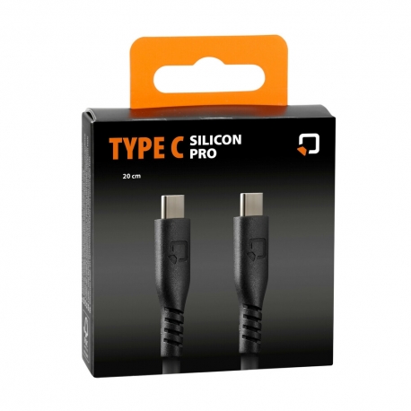 91789 przewód silikonowy Usb Type C Usb Type C - 20 cm