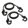 60178 Uni-Flex, pair of size adjustable stretch-cords with safety locks