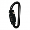 90599 Gulliver, karabiner lock – Black