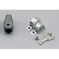 75477 HANDLEBAR HELMET LOCK HOLDER BLACK Ø22.2 / 25.4MM