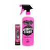 Muc-Off Zestaw 1+1. Saszetka Punk Powder 1L + 1L Nano Tech Motorcycle Cleaner