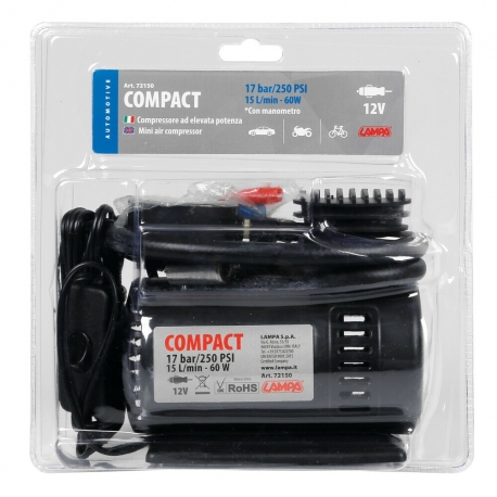 72150 Compact, 12V air compressor