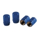 02504 Sport-Cap Hexagonal, set of 4 valve caps - Blue