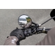 80917 "D-MIRROR-18" ABS NYLON HANDLE BAR CLAMP MIRROR BLACK
