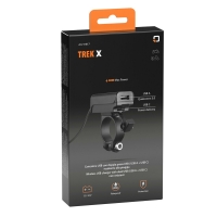 91817 Trek X, wodoodporna ładowarka USB z podwójnym gniazdem USB (USB A + USB C)