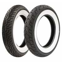 DUNLOP OPONA MT90B16 D402 74H TL TYŁ WWW BIAŁY BOK HARLEY-DAVIDSON DOT 40/2023