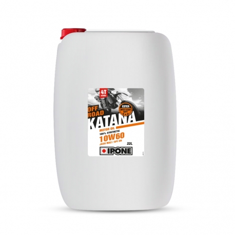 IPONE KATANA OFF ROAD 10W60 OLEJ SILNIKOWY 100% SYNTETYK 22L (BECZKA) (ESTER, MA2) (800434) (AKC)