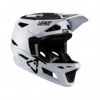 LEATT KASK ROWEROWY MTB GRAVITY 4.0 V24 HELMET WHITE KOLOR BIAŁY ROZMIAR S (55-56 cm)