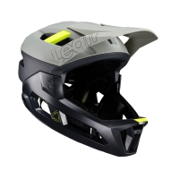 LEATT KASK ROWEROWY MTB ENDURO 3.0 (WYPINANA SZCZĘKA/KASK 3W1) V24 GRANITE KOLOR CZARNY/SZARY ROZMIAR S (51-55 cm)