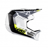 LEATT KASK ROWEROWY MTB GRAVITY 2.0 V24 HELMET WHITE/BLACK KOLOR BIAŁY/SZARY/CZARNY ROZMIAR L (59-60 cm)