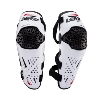 LEATT NAKOLANNIKI OCHRANIACZE KOLAN DUAL AXIS PRO KNEE AND SHIN GUARD WHITE KOLOR BIAŁY/CZARNY ROZMIAR XXL