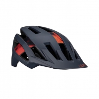 LEATT KASK ROWEROWY MTB TRAIL 3.0 V23 HELMET SHADOW KOLOR SZARY/POMARAŃCZOWY ROZMIAR M (55-59 cm)