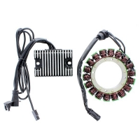 ELECTROSPORT UZWOJENIE ALTERNATORA (STATOR) HARLEY DAVIDSON XL SPORTSTER 883/1200 (92-93) HIGHPOWER (3 FAZOWY+REGULATOR NAPIĘCIA