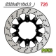 NG TARCZA HAMULCOWA PRZÓD HONDA XR 250/400/650 (SUPERMOTO)(320x118x5mm)(4x6,5mm)