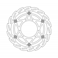 MOTO-MASTER TARCZA HAMULCOWA PRZÓD FLAME FLOATING (PŁYWAJĄCA) 270MM HONDA CR 125/250 '95-'07, CRF 250/450 '04-, CANNONDALE 440 '