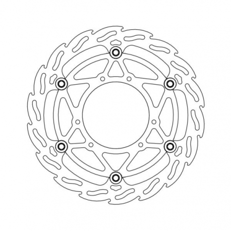 MOTO-MASTER TARCZA HAMULCOWA PRZÓD FLAME FLOATING (PŁYWAJĄCA) 270MM HONDA CR 125/250 '95-'07, CRF 250/450 '04-, CANNONDALE 440 '