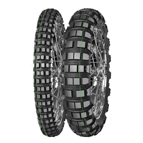 MITAS OPONA 140/80B18 ENDURO TRAIL-RALLY PRO SUPER LIGHT (ZIELONY PASEK) 70R M+S TYŁ DOT 01/2024 (zamiennik:70000334) (460131)