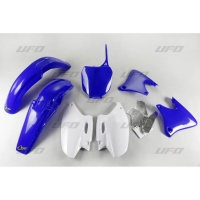 UFO KOMPLET PLASTIKÓW YAMAHA YZF 426 '00-'02 KOLOR OEM (NIEBIESKI/BIAŁY) (YA289E999)