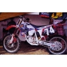 TECNOSEL (BLACKBIRD) KOMPLET NAKLEJEK (OKLEIN) + POKROWIEC/POSZYCIE NA SIEDZENIE HONDA CR 125 '95-'97, CR 250 '95-'96 REPLICA TE