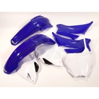 UFO KOMPLET PLASTIKÓW YAMAHA YZF 250 '06-'09, YZF 450 '06-'09 KOLOR OEM (BIAŁY/NIEBIESKI) (YA305E999)