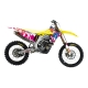 BLACKBIRD KOMPLET NAKLEJEK (OKLEIN) SUZUKI RMZ 250 '19-'24, RMZ 450 '18-'24 RETRO SUZUKI