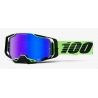 100 PROCENT GOGLE ARMEGA URUMA - MIRROR BLUE LENS - KOLOR ZIELONY/CZARNY SZYBKA NIEBIESKIE LUSTRO